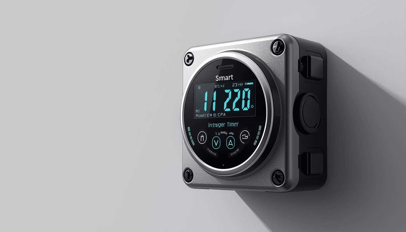 Smart irrigation timer for garden watering at Ghakleonex